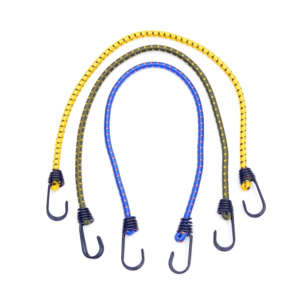 Camping Outdoor Clothing - 60cm Bungee Cord Elastic Rubber With