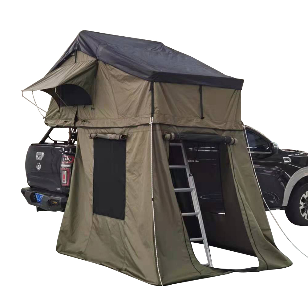 Outdoor Camping Tent - Waterproof Sunshade Folding Roof Top Car