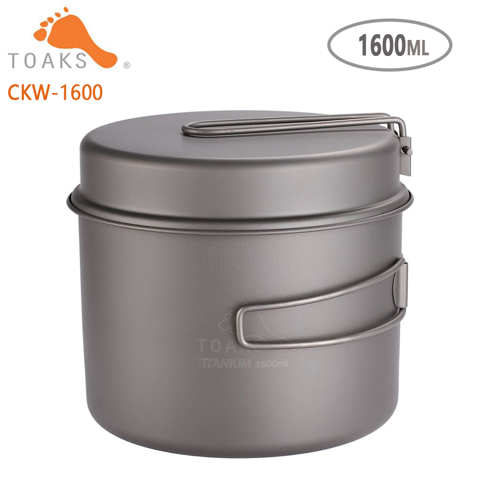 Outdoor Camping Uk - TOAKS Cookware Set Ultralight Titanium Pot