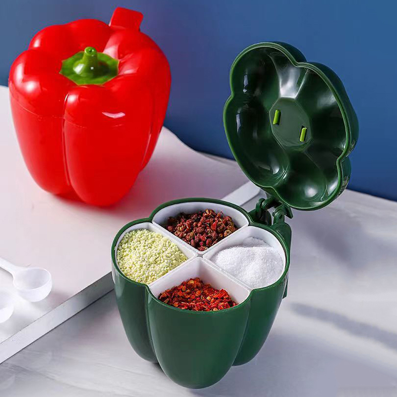 Outdoor Camping Kitchen - 1Pc Plastic Creative Seasoning Jar Container