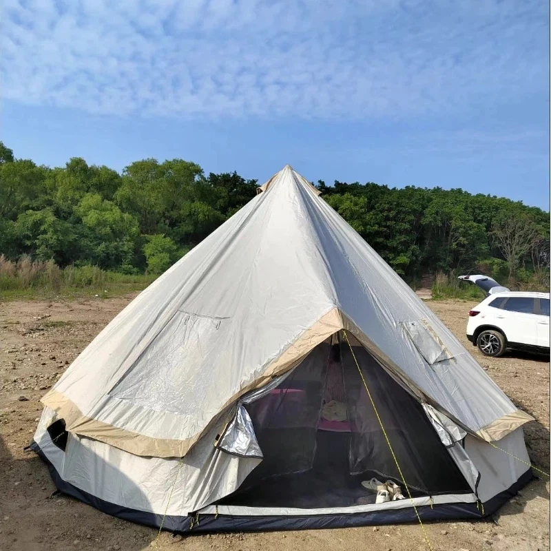 Outdoor Yurt Camping - In Stock Mongolian Yurt Tent, Pyramid