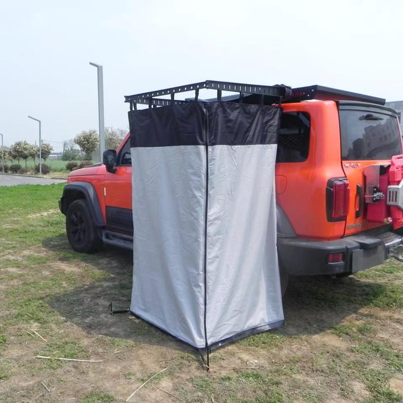 Outdoor Camping Tent - Outdoor Camping Shower Tent Car Side