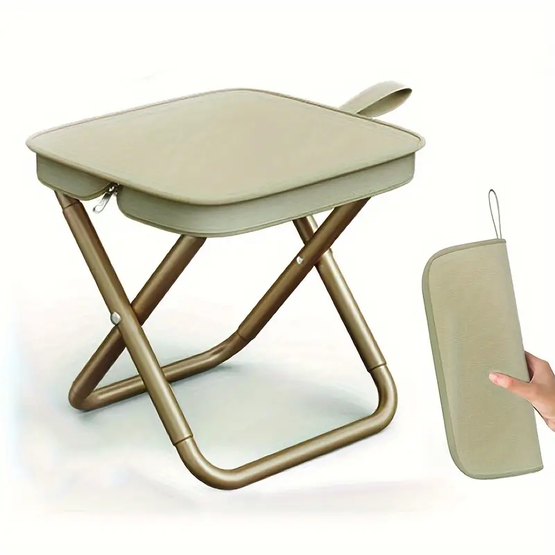 Outdoor Camping Chairs Folding - Outdoor folding pencil case small stool
