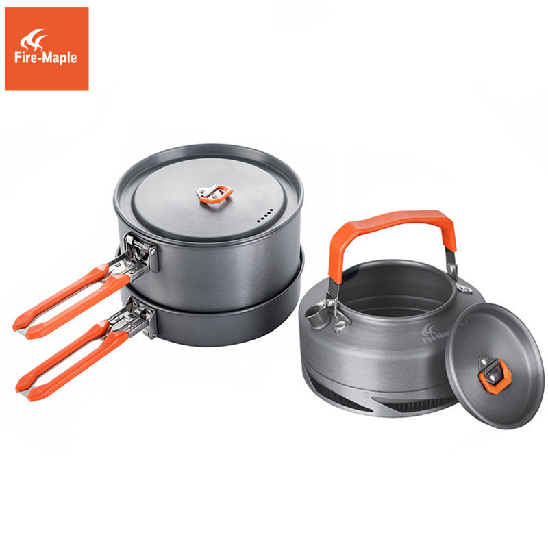 Outdoor Camping Uk - Fire Maple Camping Cookware Utensils Dishes