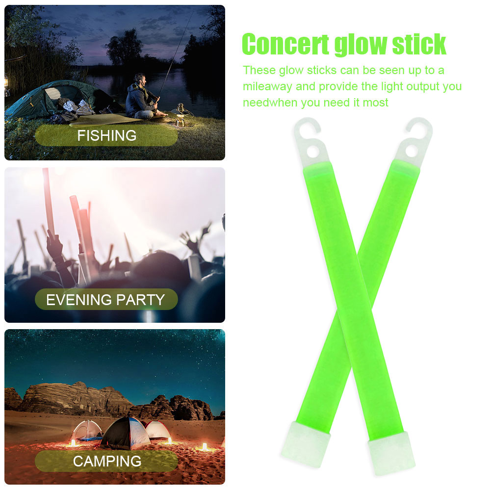 5/10PCS 6inch Glowing Sticks C - Glow Sticks Survival ulasan dan harga