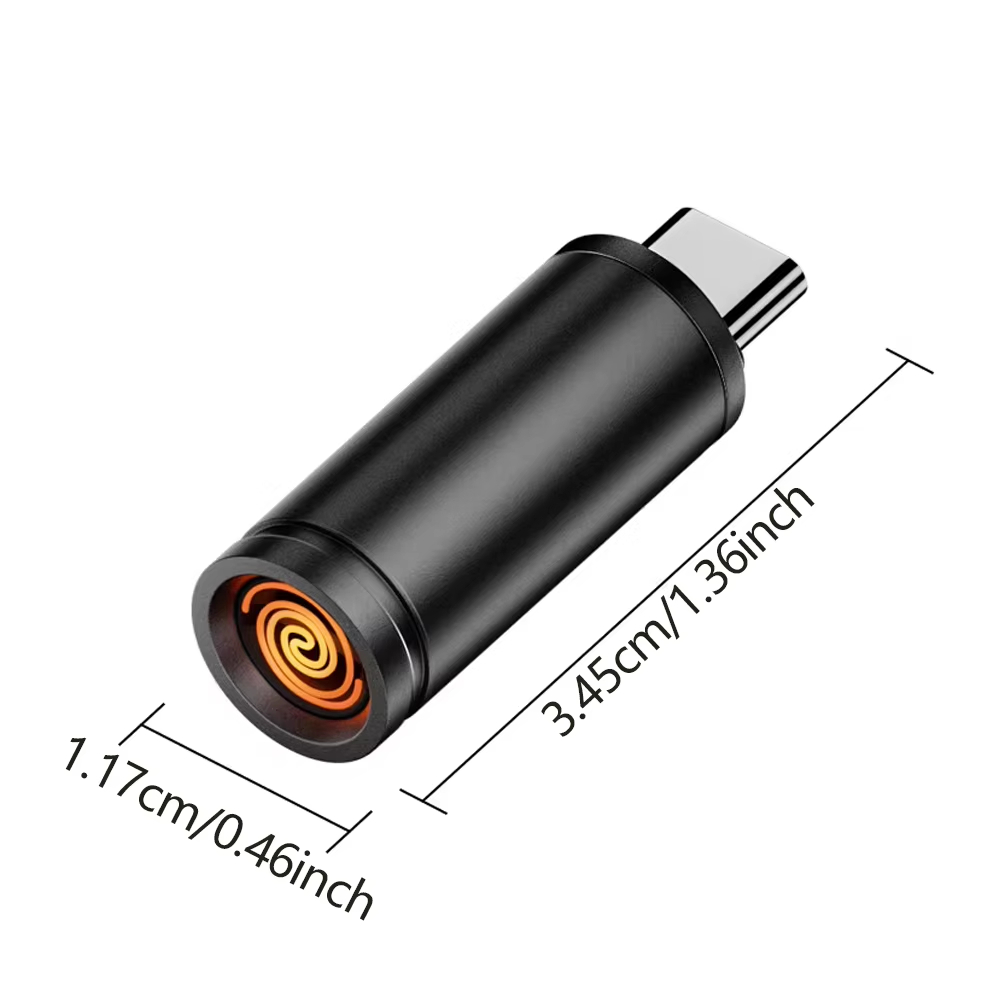 Mini Type-C Mobile Phone Cigar - Outdoor Windproof Lighter ulasan dan harga