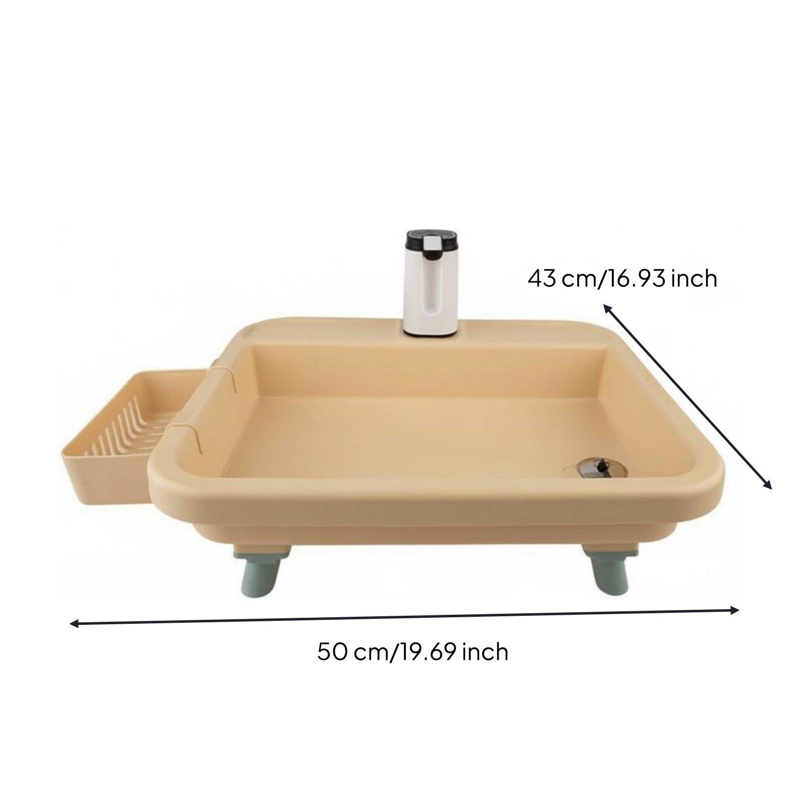 Portable Camping Sink with Bui - Outdoor Camping ulasan dan harga