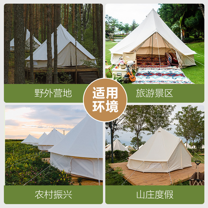 Outdoor Indian yurt tent camp  - Outdoor Yurt Camping ulasan dan harga
