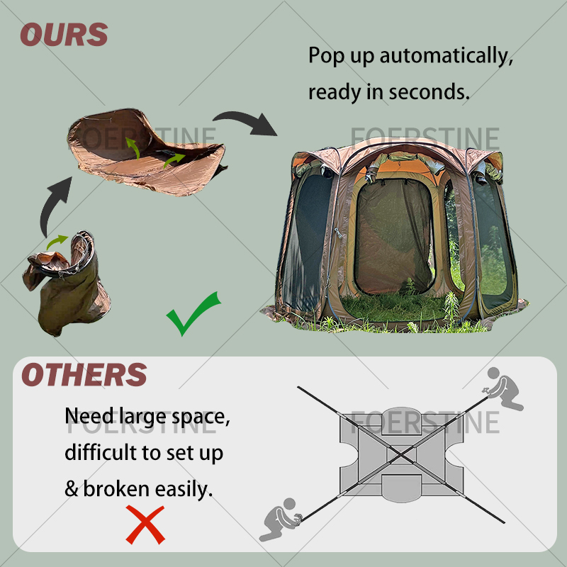Outdoor Camping Tent 6 Person  - Outdoor Camping Tent ulasan dan harga