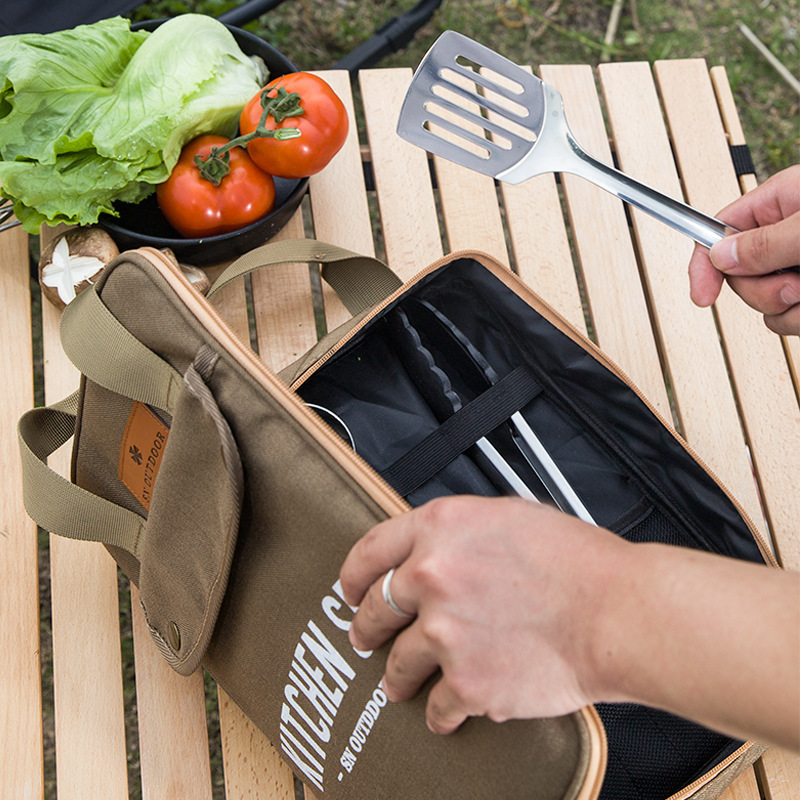 8pcs Camping Kitchen Cookware  - Outdoor Camping Uk ulasan dan harga