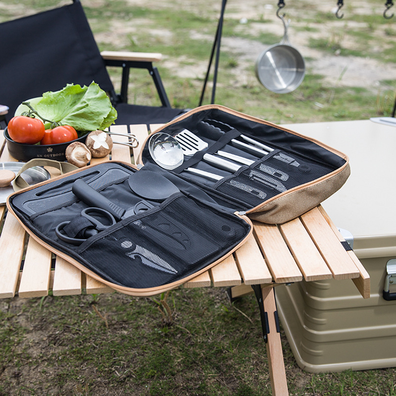 8pcs Camping Kitchen Cookware  - Outdoor Camping Uk ulasan dan harga