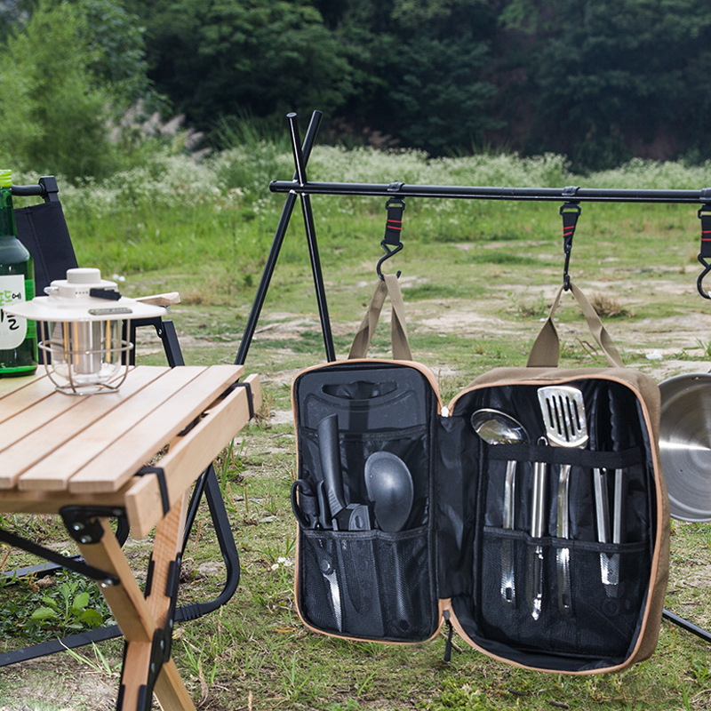 8pcs Camping Kitchen Cookware  - Outdoor Camping Uk ulasan dan harga