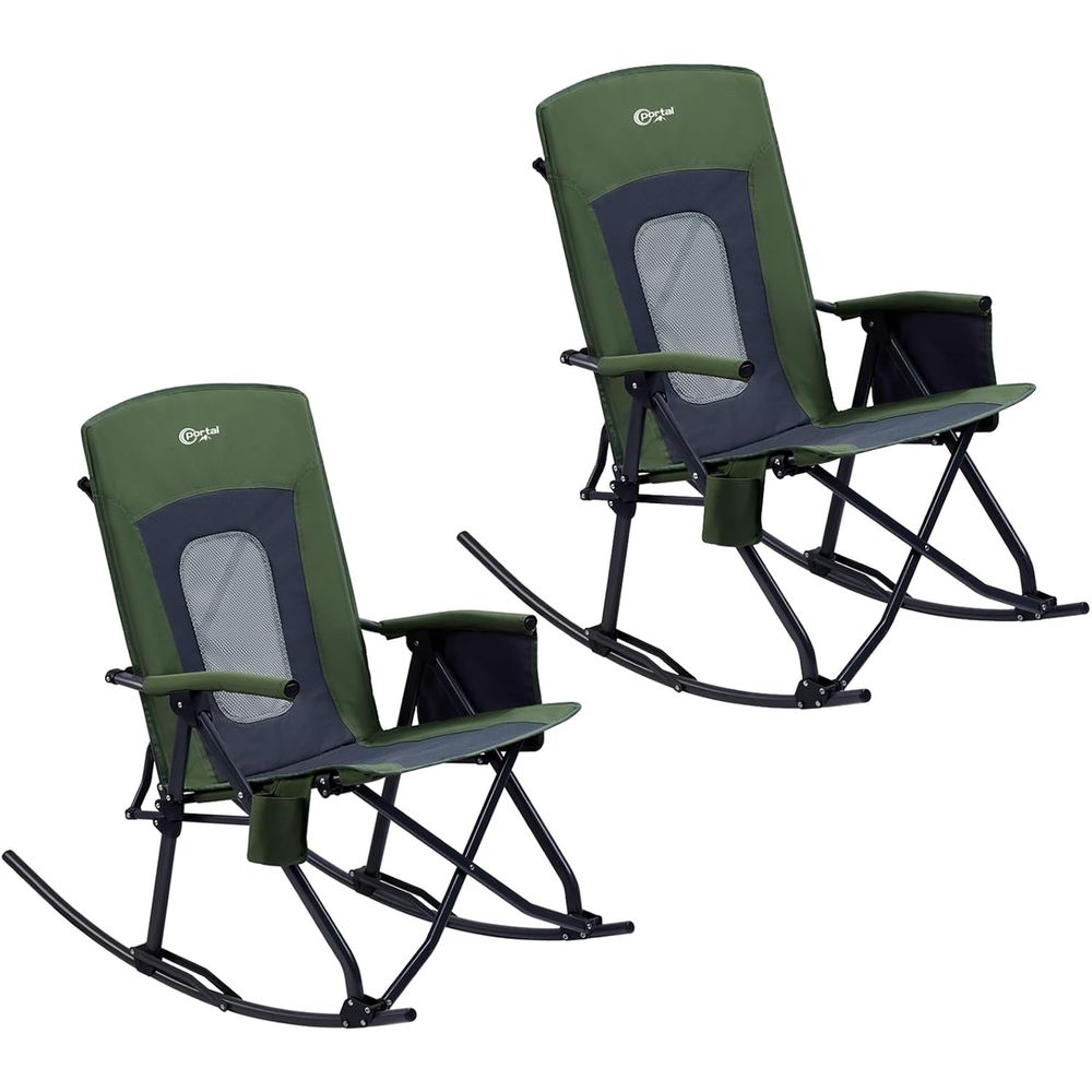 Oversized olding Rocking Campi - Outdoor Camping Rocker ulasan dan harga