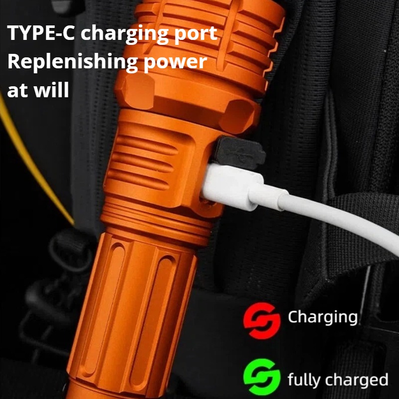 Strong Light LED Flashlight Zo - Outdoor Camping Lights ulasan dan harga