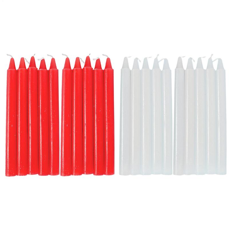Taper Candles 10X Natural Wax  - Glow Sticks Survival ulasan dan harga