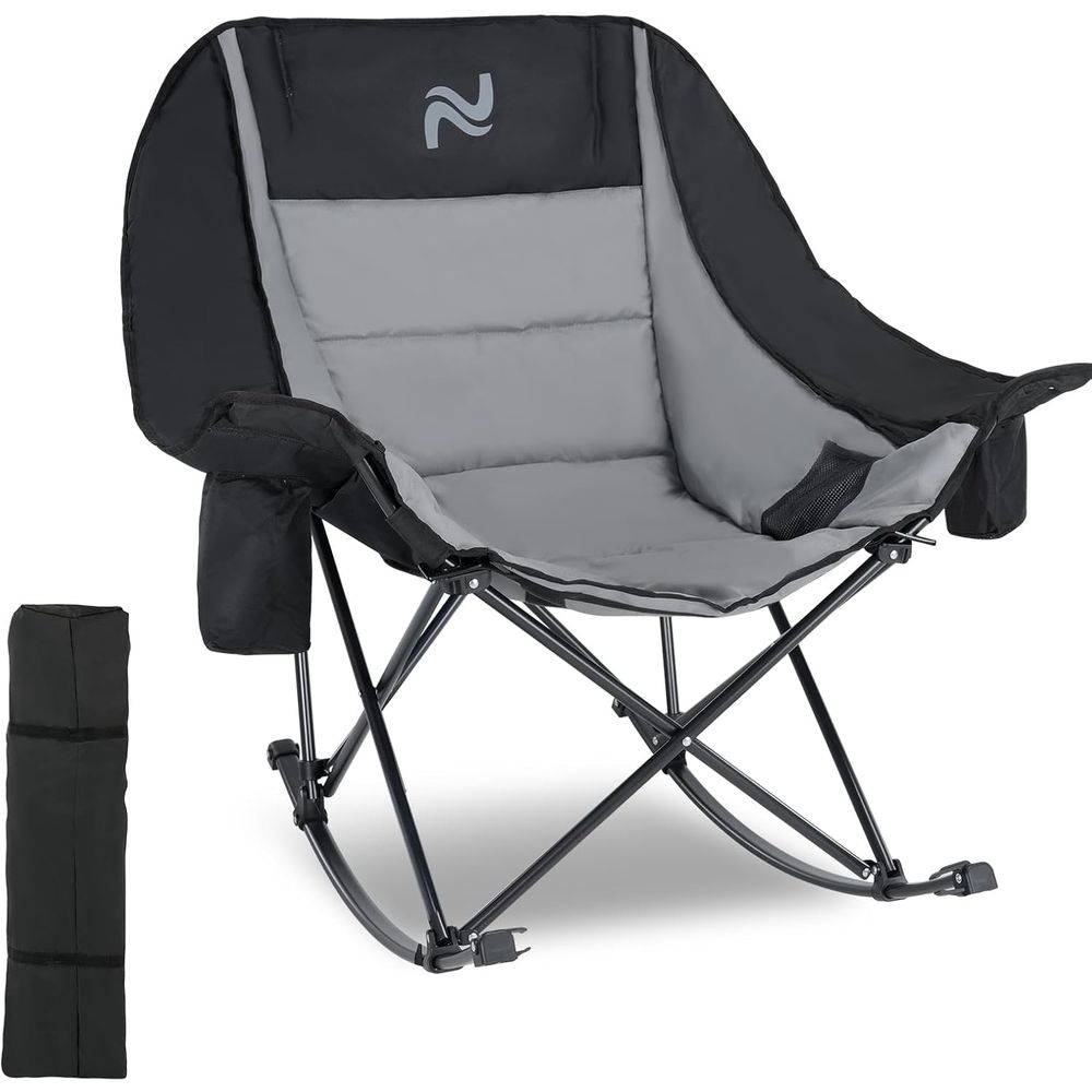 Portable Outdoor Rocking Chair - Outdoor Camping Rocker ulasan dan harga