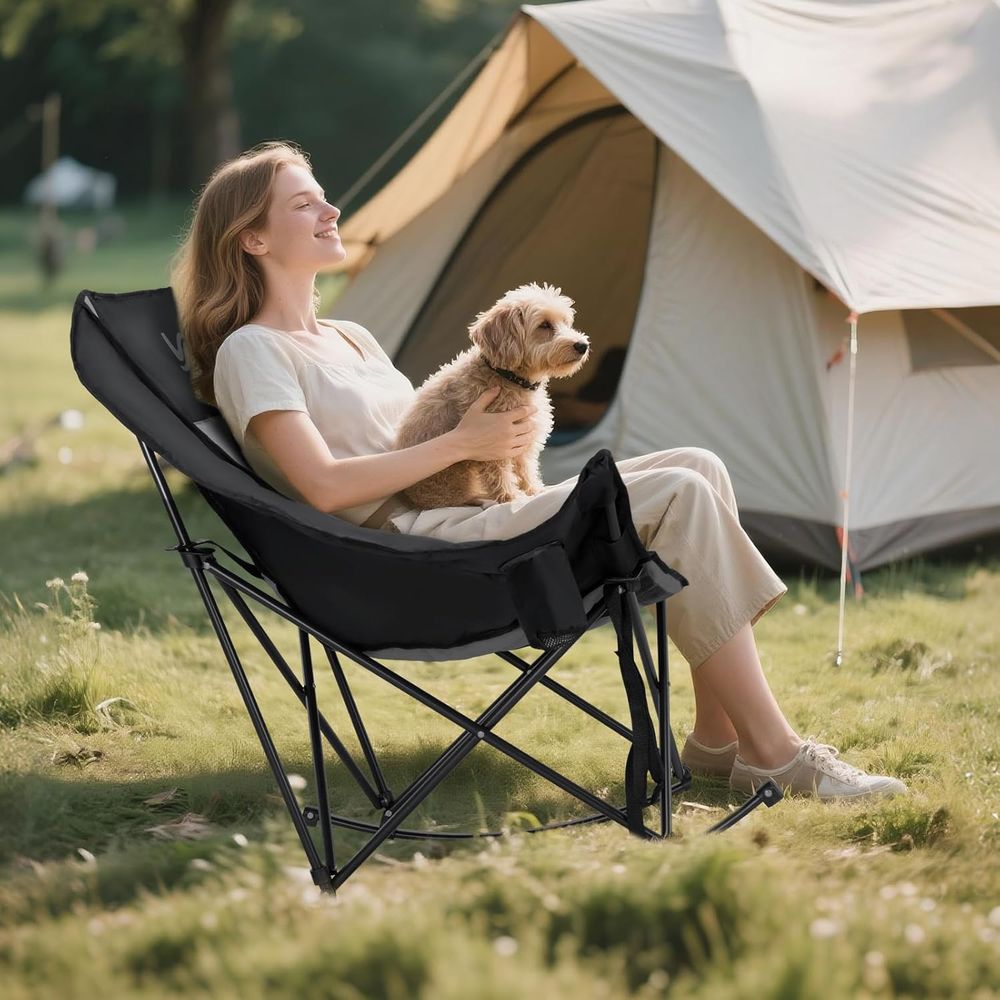 Portable Outdoor Rocking Chair - Outdoor Camping Rocker ulasan dan harga