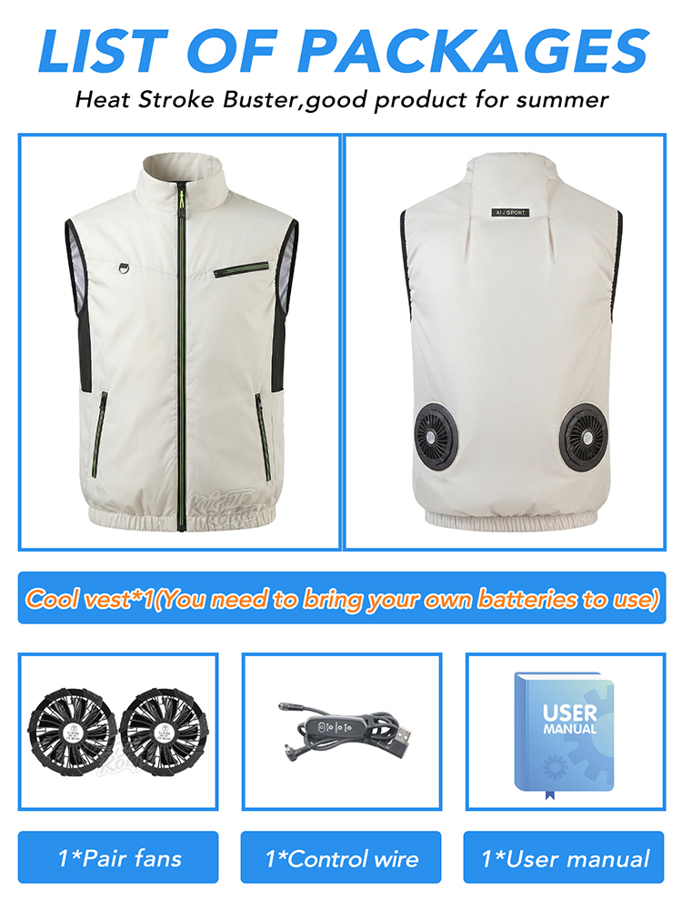 2026 Best Choice Fan Vest Wear - Camping Outdoor Clothing ulasan dan harga