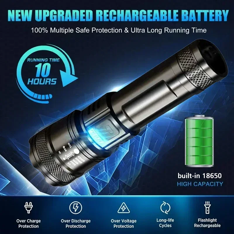 Super Bright LED Flashlight US - Outdoor Camping Lights ulasan dan harga