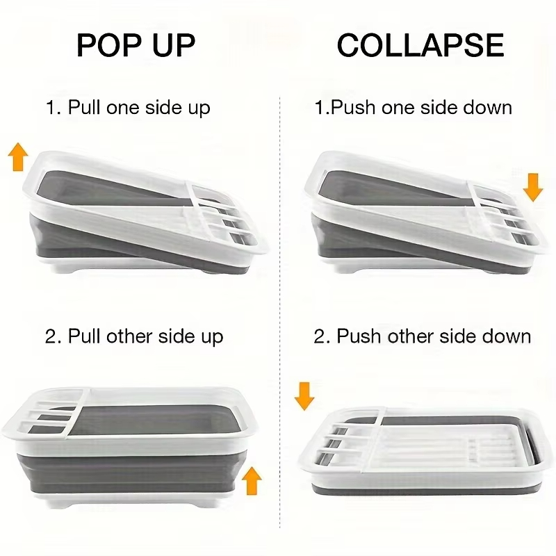 Collapsible Dish Drying Rack w - Outdoor Camping Uk ulasan dan harga