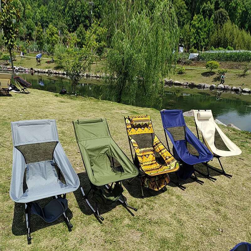 Folding Rocking Camping Chair  - Outdoor Camping Rocker ulasan dan harga