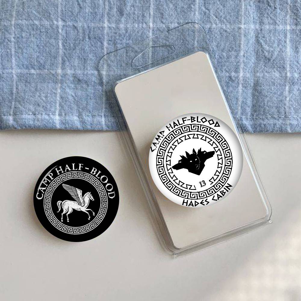 Creative Pins Funny Round Snap - Outdoor Camping Logo ulasan dan harga