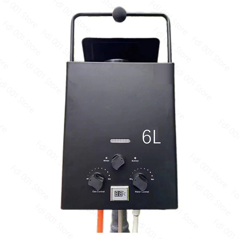 6L Portable Tankless Gas Water - Outdoor Camping Water Heater ulasan dan harga
