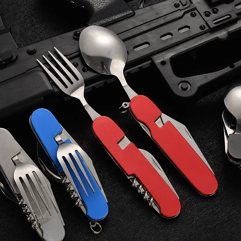 4 in 1 Folding Tableware Detac - Outdoor Camping Uk ulasan dan harga
