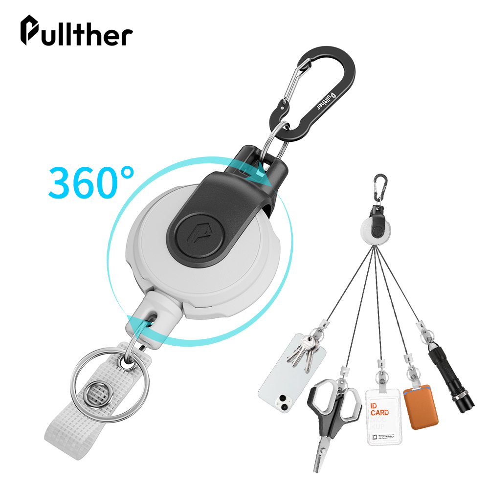 Retractable Key‌ Chain for man - Outdoor Camping Logo ulasan dan harga