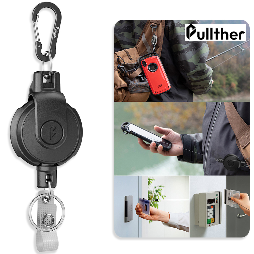 Retractable Key‌ Chain for man - Outdoor Camping Logo ulasan dan harga