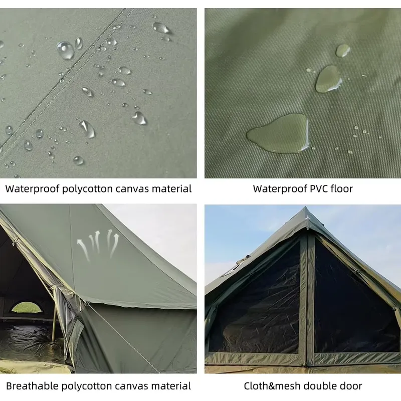 4M Outdoor Camping Large Glamp - Outdoor Yurt Camping ulasan dan harga