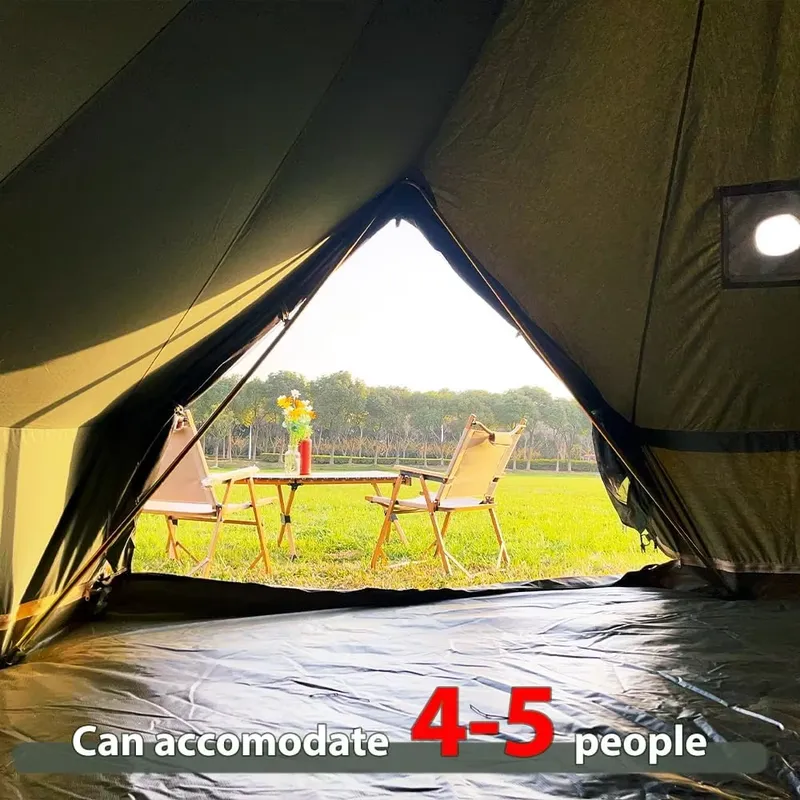 4M Outdoor Camping Large Glamp - Outdoor Yurt Camping ulasan dan harga