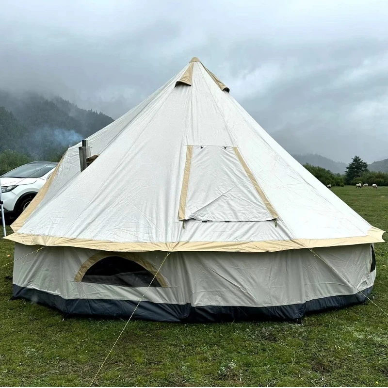 In Stock Mongolian Yurt Tent,  - Outdoor Yurt Camping ulasan dan harga
