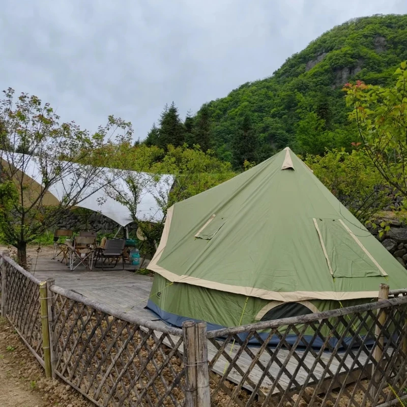 In Stock Mongolian Yurt Tent,  - Outdoor Yurt Camping ulasan dan harga
