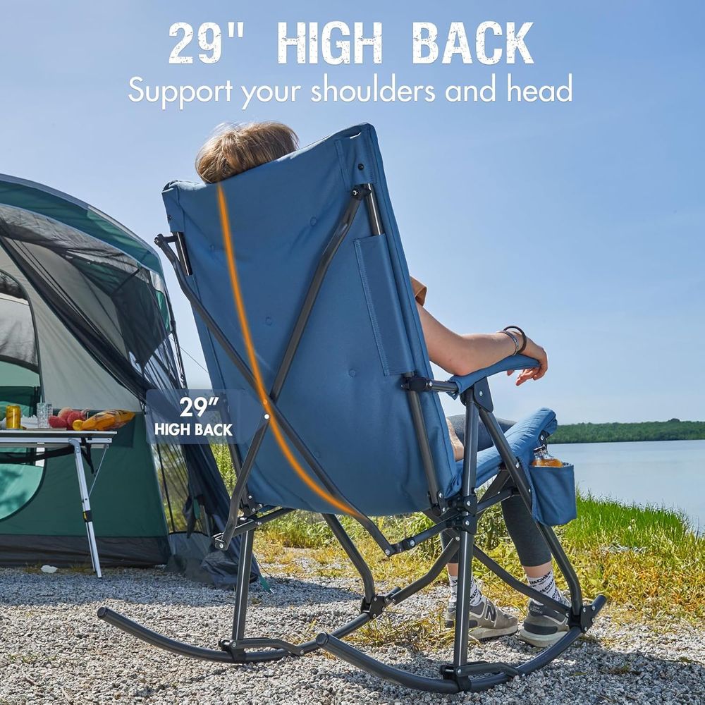 olding Rocking Camping Chair O - Outdoor Camping Rocker ulasan dan harga