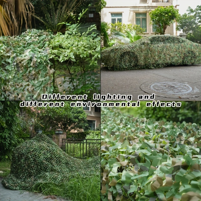 1pc Green Camouflage Netting J - Outdoor Camping Venues ulasan dan harga