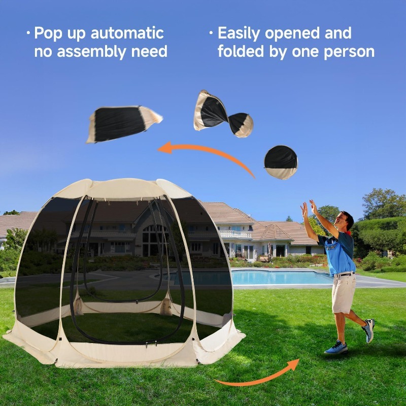Hot Sale 6 Sided Mesh Screen P - Outdoor Camping Tents For Sale ulasan dan harga