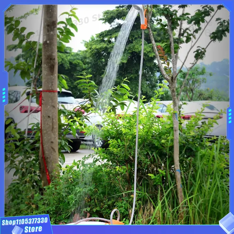 Portable Electric Shower Pump  - Outdoor Camping Water Heater ulasan dan harga