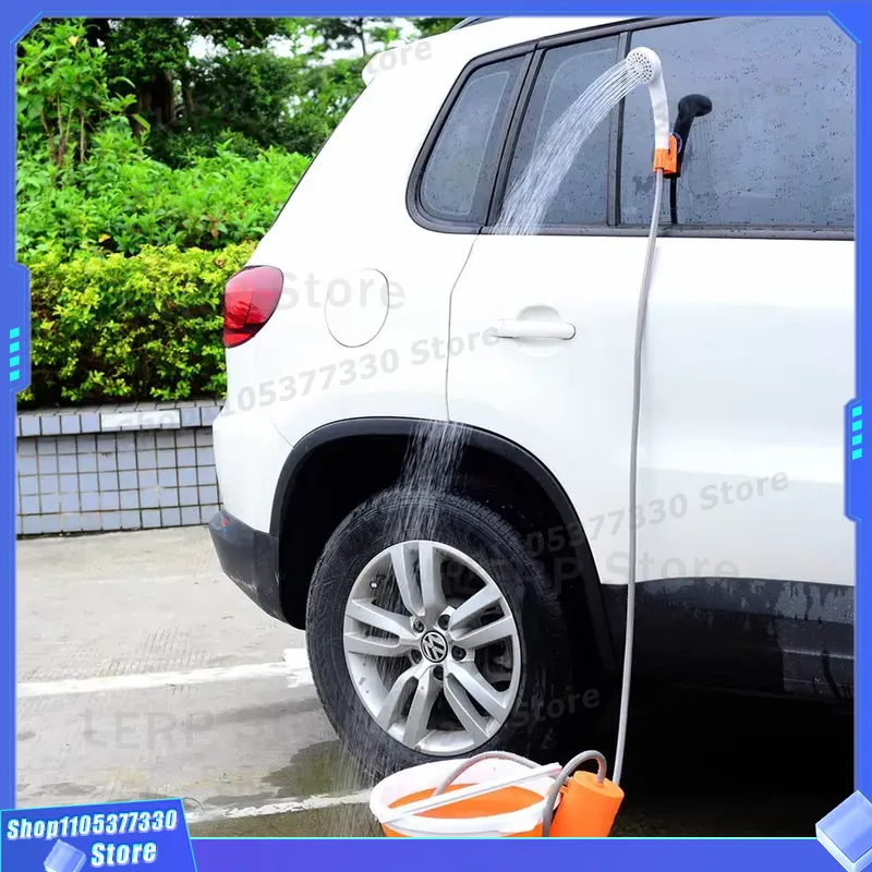 Portable Electric Shower Pump  - Outdoor Camping Water Heater ulasan dan harga