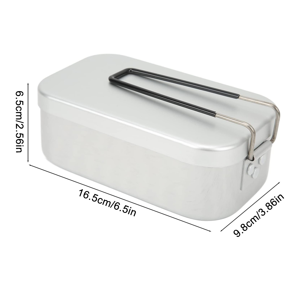 800ML Aluminum Lunch Boxes Out - Outdoor Camping Uk ulasan dan harga