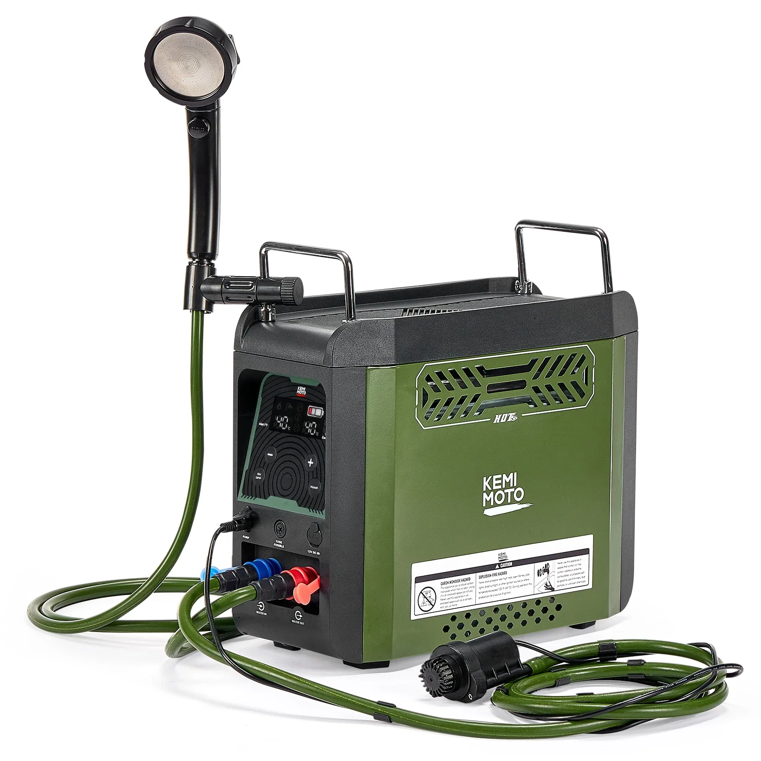 KEMIMOTO Water Heater Portable - Outdoor Camping Water Heater ulasan dan harga