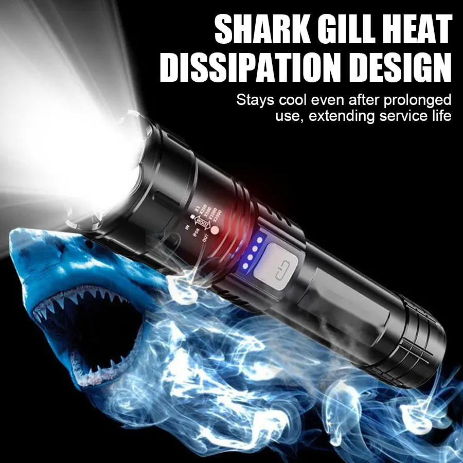 High Power P50 LED Flashlight  - Outdoor Camping Lights ulasan dan harga