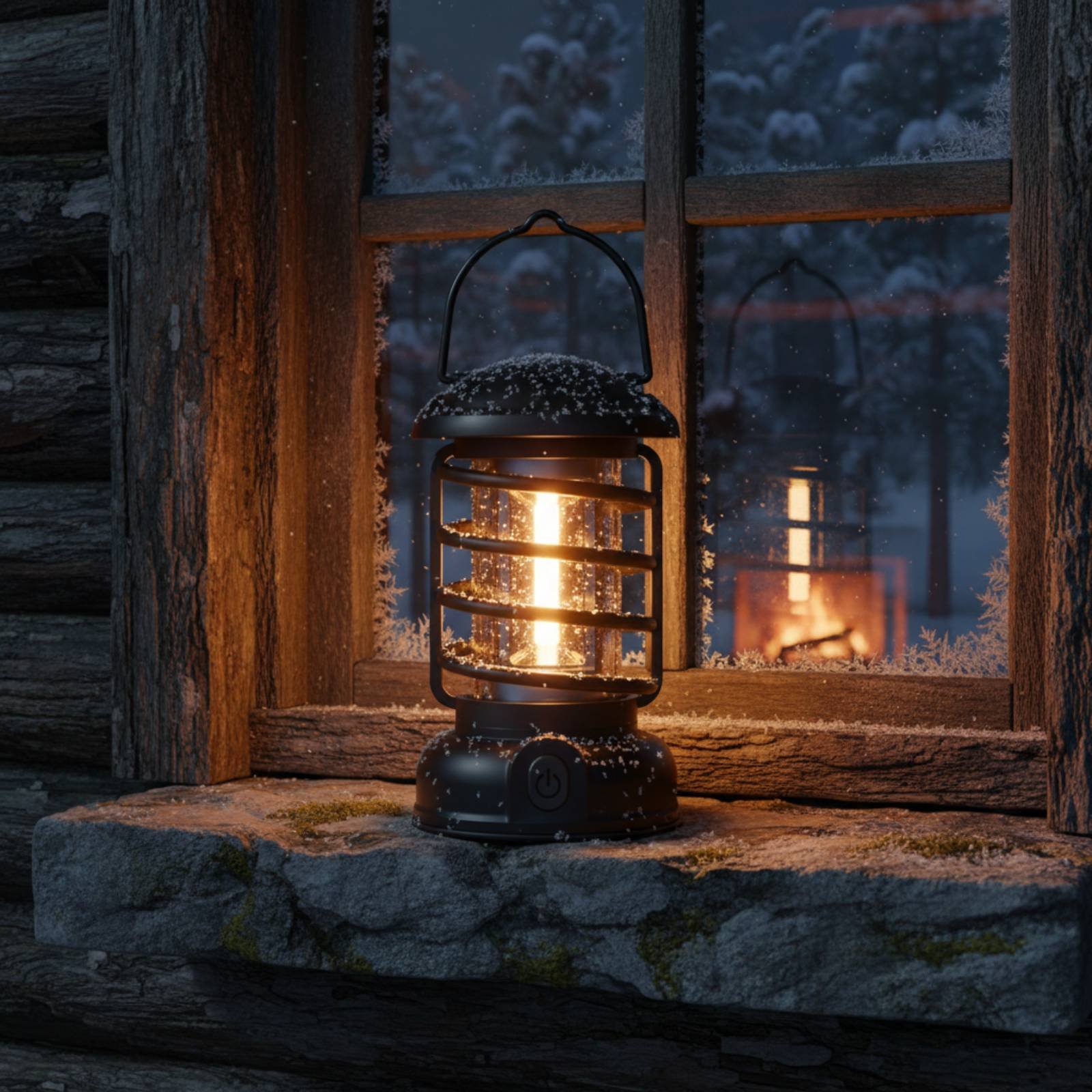 Retro Camping Lantern Two-Way  - Outdoor Camping Tent ulasan dan harga