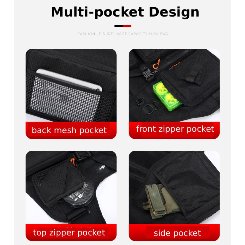 Tactical Camping Fishing Vest  - Camping Outdoor Clothing ulasan dan harga