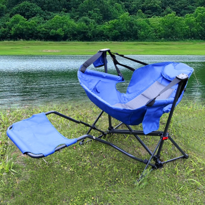 Swinging Portable Folding Camp - Outdoor Camping Rocker ulasan dan harga