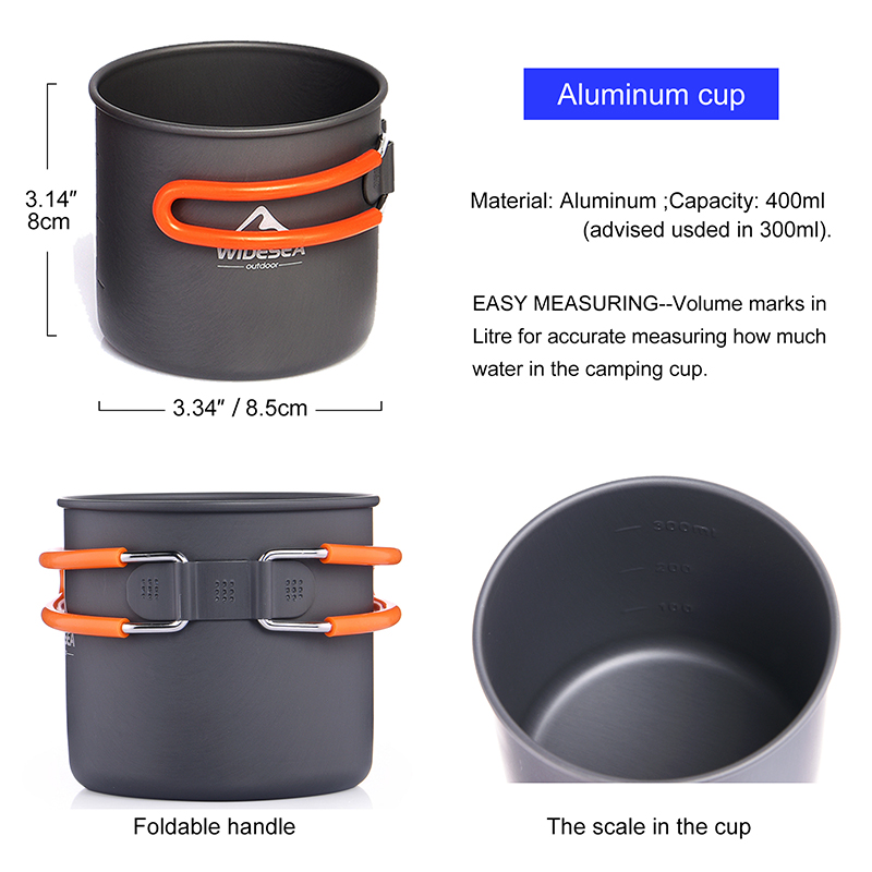 Widesea Camping Cookware Set O - Outdoor Camping Uk ulasan dan harga