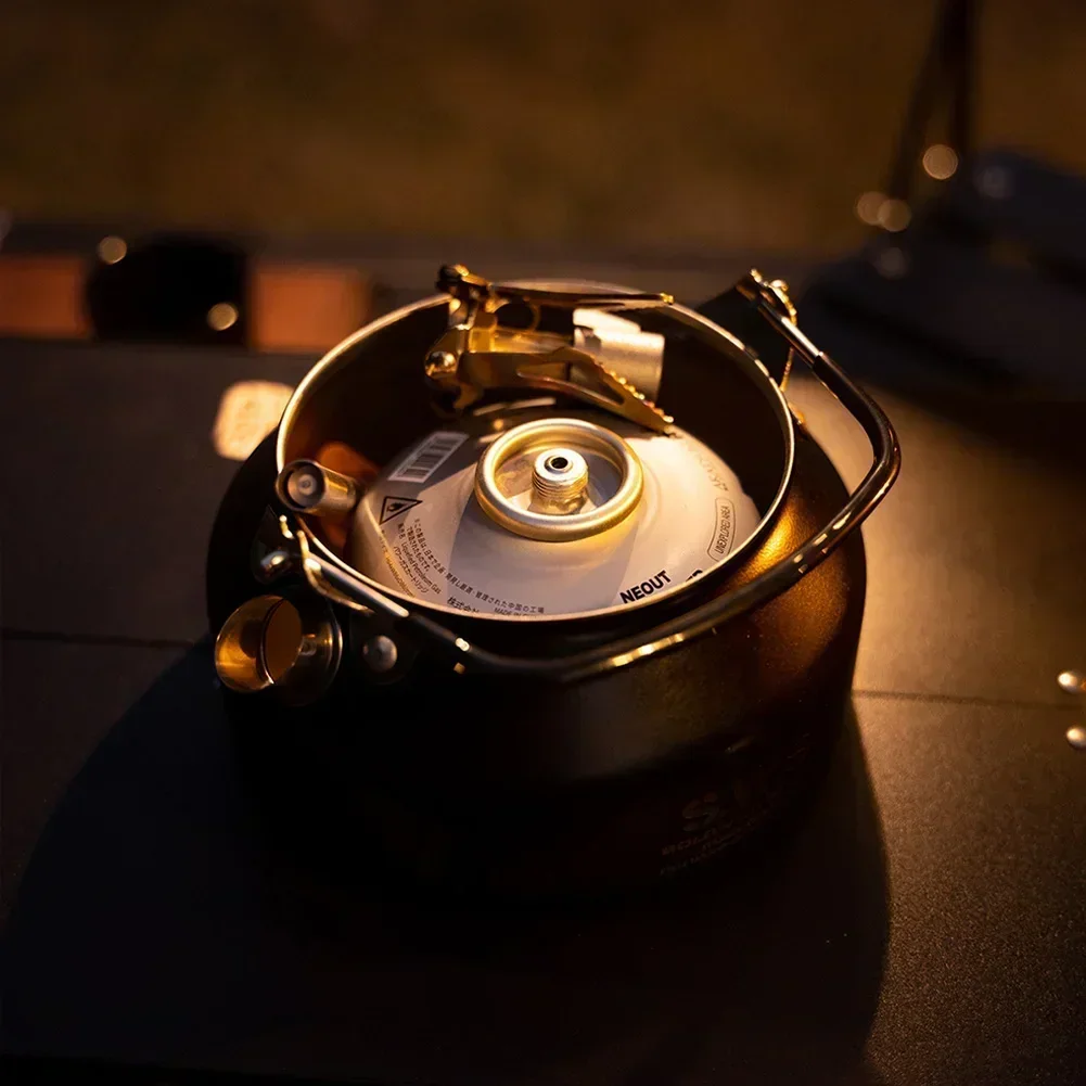 Stainless Steel Kettle 0.8L Po - Outdoor Camping Kitchen ulasan dan harga