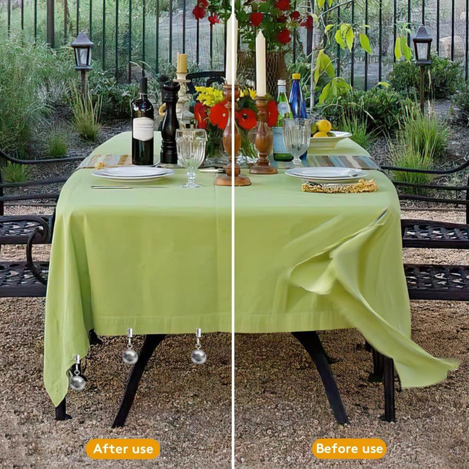 Tablecloth Weights 12 Pieces S - Outdoor Camping Kitchen ulasan dan harga