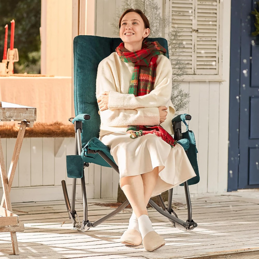 Oversized Folding Rocking Camp - Outdoor Camping Rocker ulasan dan harga
