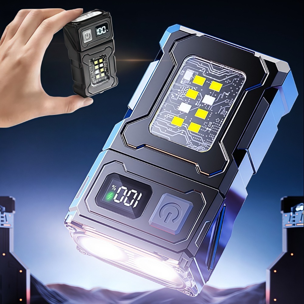 Rechargeable Mini LED Flashlig - Outdoor Camping Lights ulasan dan harga